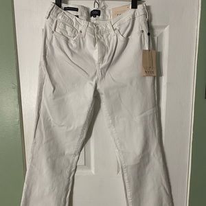 White Bootcut Jeans NYDJ